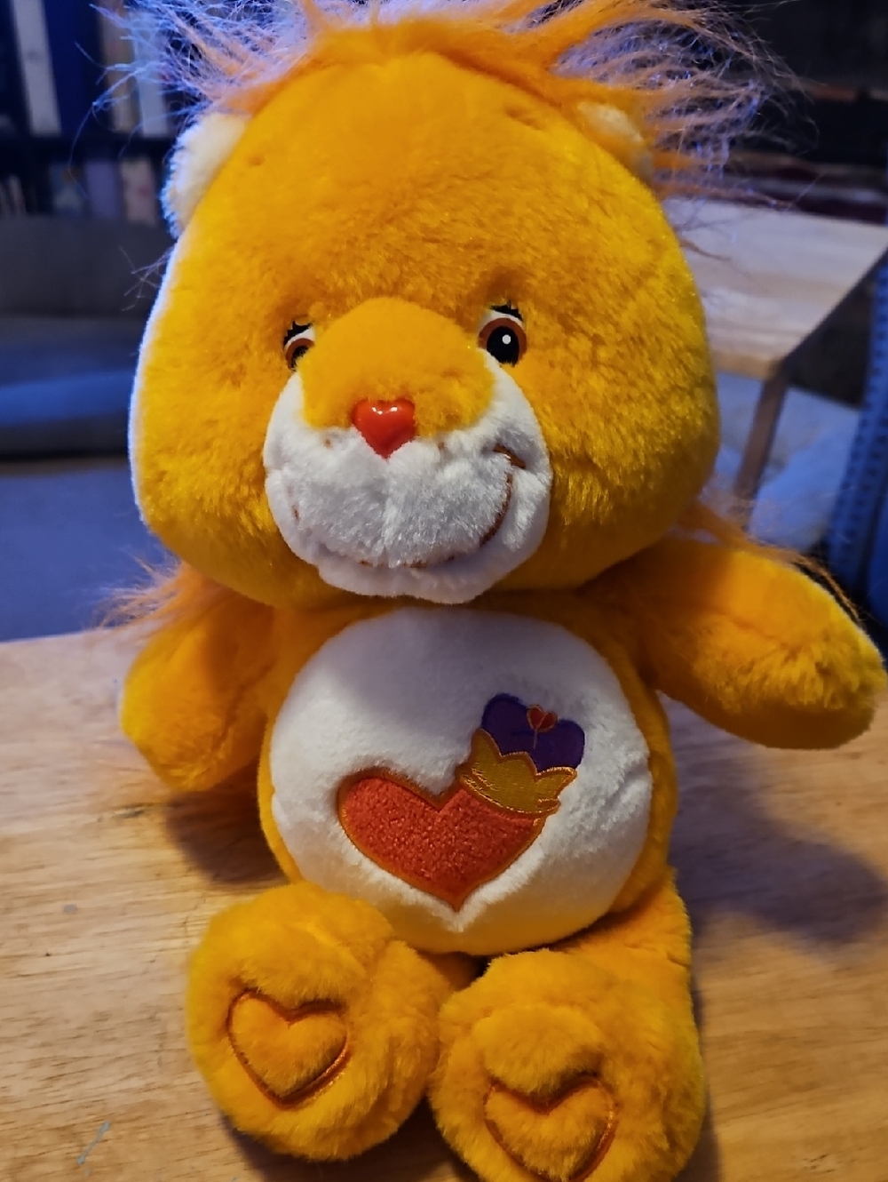 Care Bear Cousin - Brave Heart Lion 2000's 13 Inch